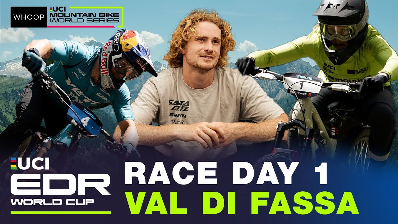 All The ACTION & Behind The Scenes From Val Di Fassa Race Day 1 👀 | UCI Enduro World Cup