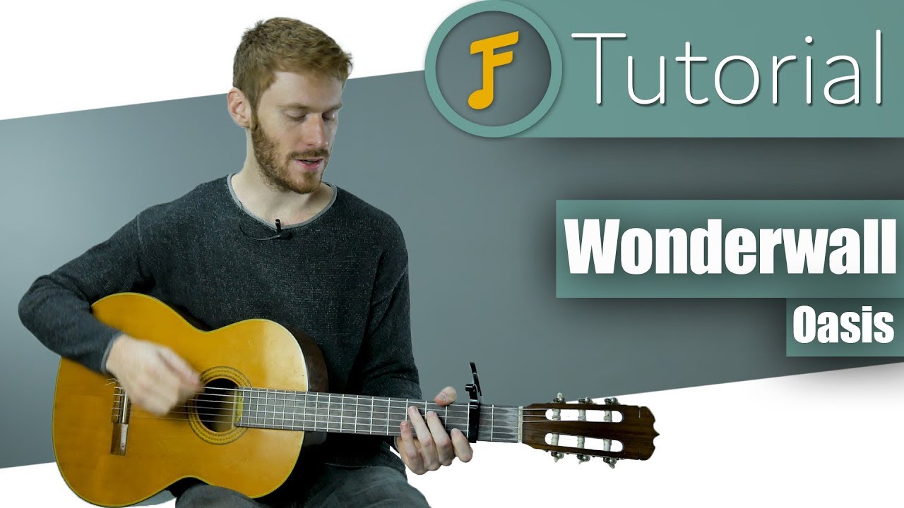 Oasis - Wonderwall | Gitarren Tutorial für Anfänger | Jamflix
