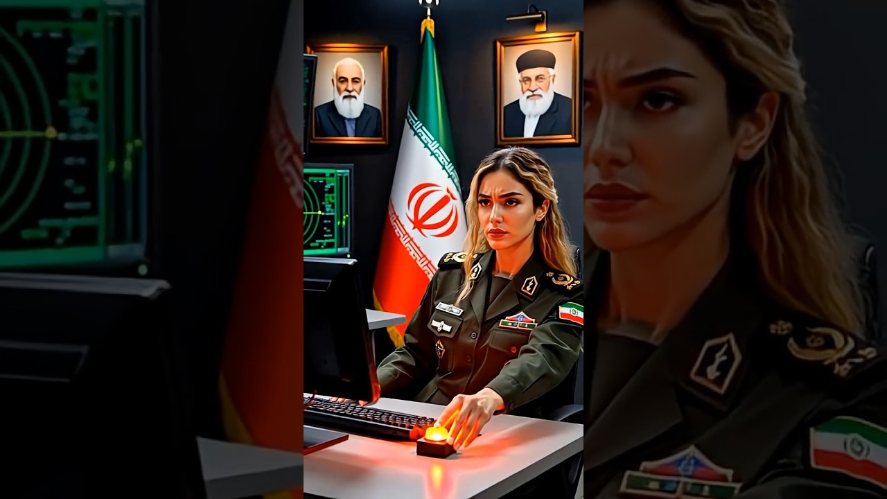 💪🏻🇮🇷Iran Army Show is Power the When a Lady Officer Takes Control #supportme  #ytshorts #shorts