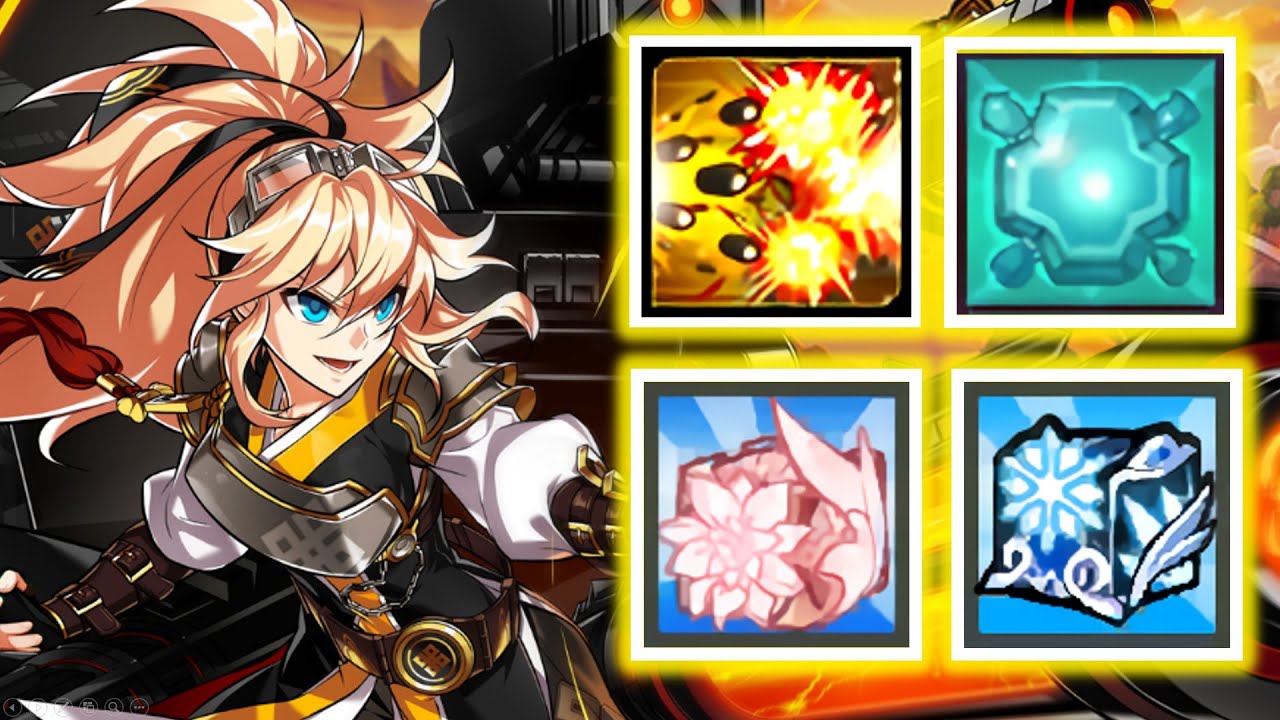 💥백화럴러 샷건템버💥 / Tempest Burster 1:1 PvP with [Radiant Flower+Crescent Lullaby] (49) [Elsword KR/엘소드]