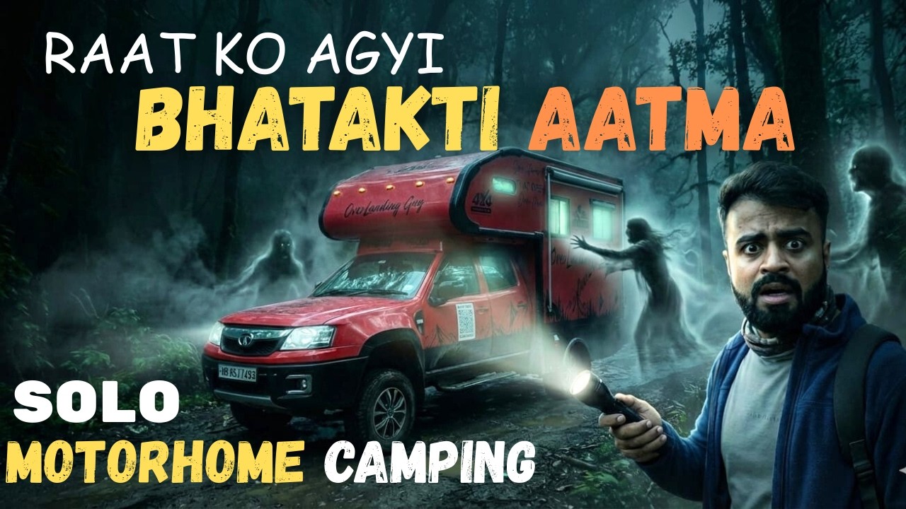 I Shouldn’t Have Camped Here… Paranormal Night in the Himalayas | #Motorhome #Camping