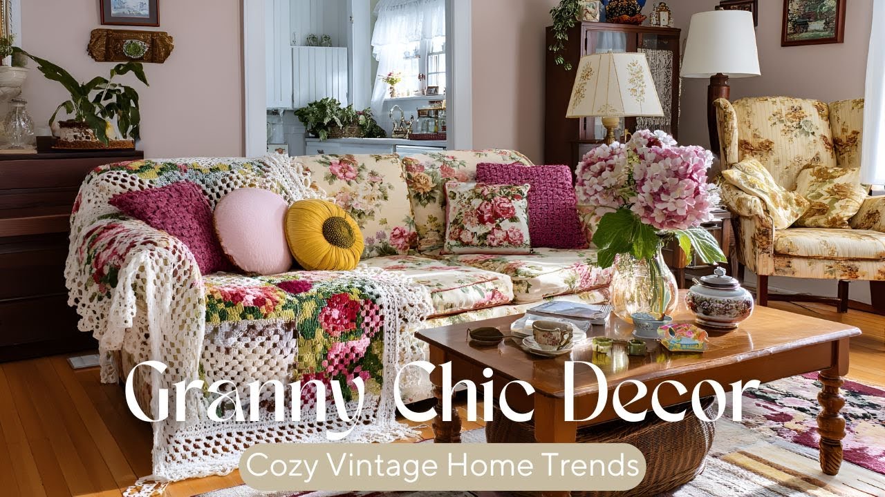 Granny Chic Decor Ideas | Cozy Vintage Nostalgia & Timeless Home