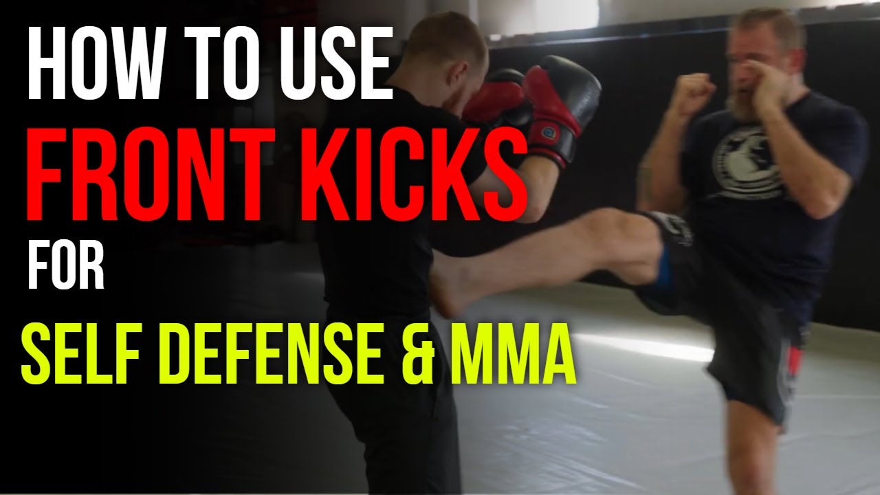 How To Use Front Kick For Self-Defense and MMA #frontkick #mmatraining #learnmartialarts