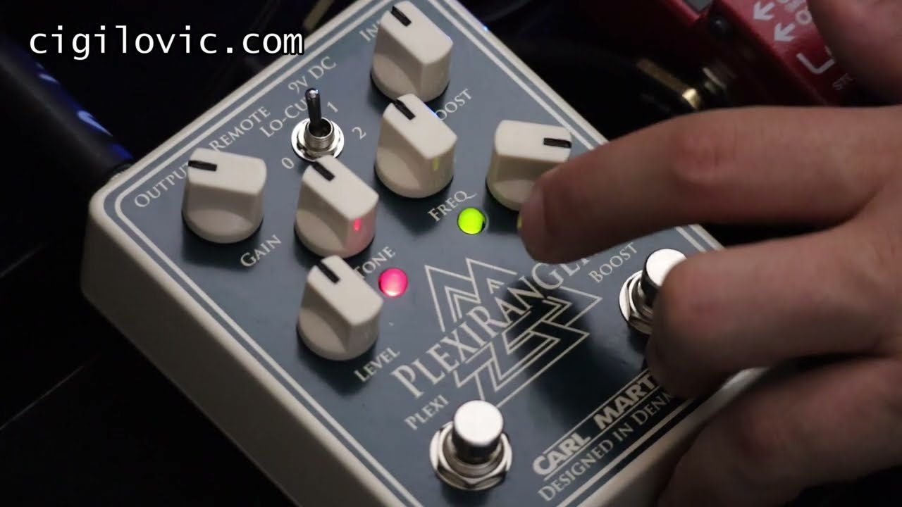 Carl Martin Plexi Ranger Review & Sound Demo (no talking)