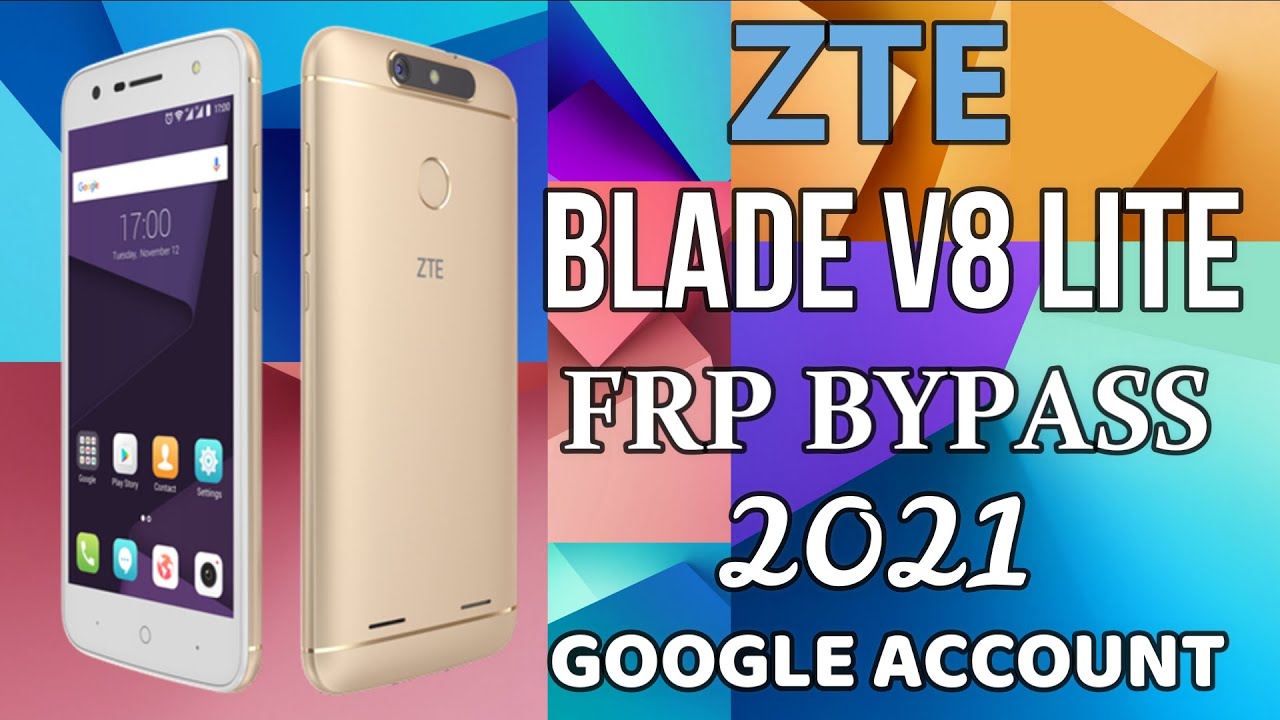 ZTE BLADE V8 LITE REMOVE GOOGLE ACCOUNT FRP BYPASS