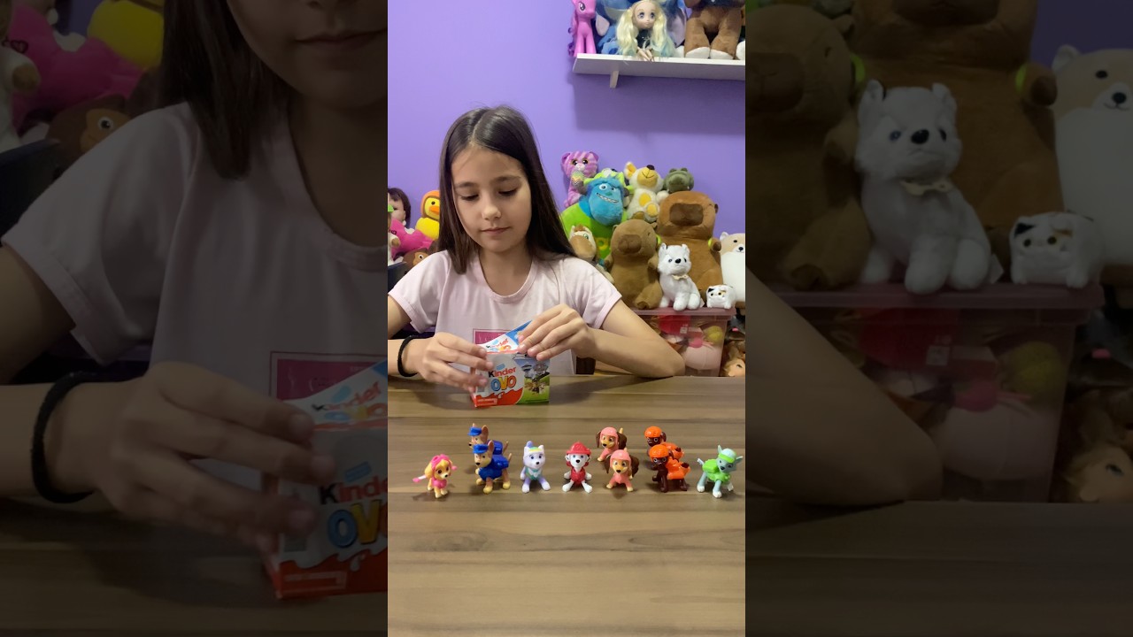 Kinder ovo patrulha canina. #kinderovo #kindersurprise