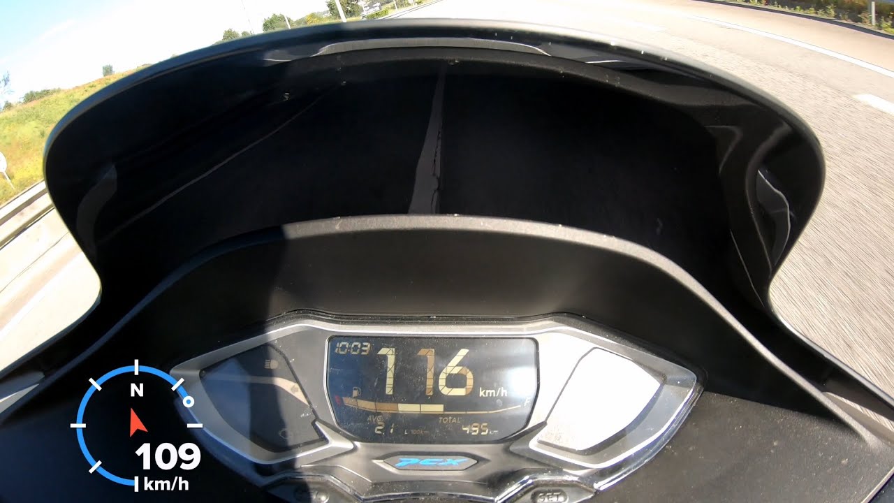 NEW HONDA PCX 2023 125 Top Speed
