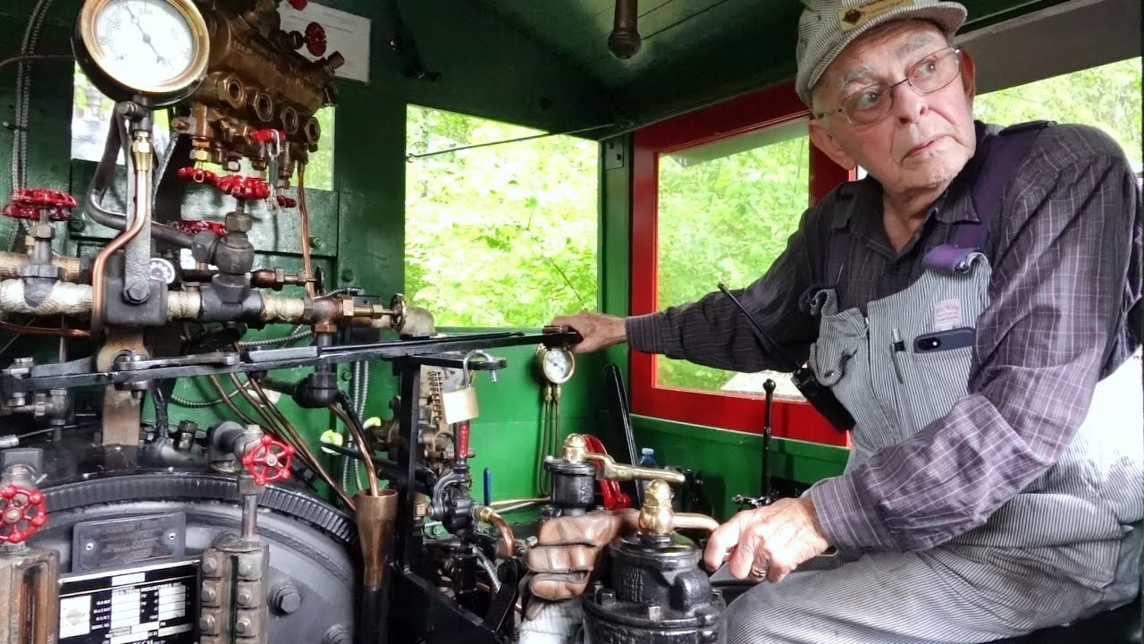 Hillcrest Shay Steam Locomotive: Cab Ride Sights & Sounds