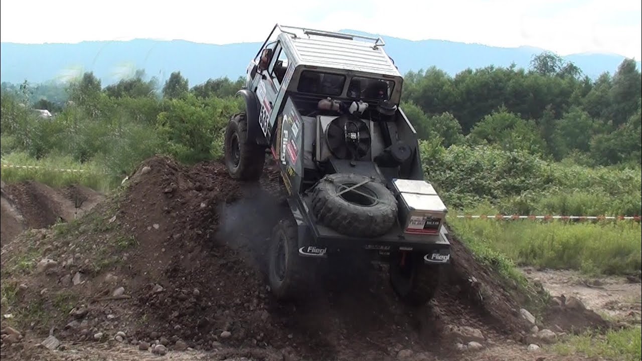 Very Fast UNIMOG RAID Race Trucks - GREAT SOUNDS - Offroad 4x4