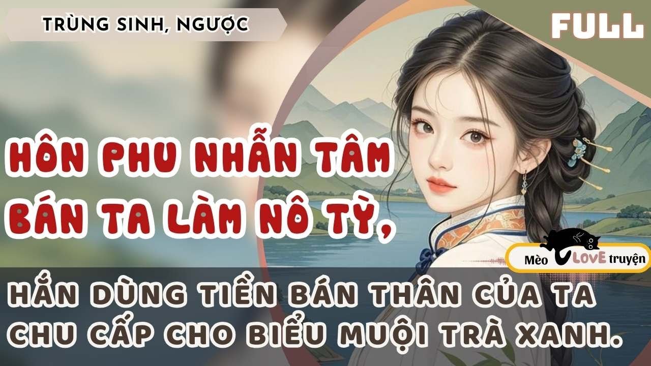 HÔN PHU NHẪN TÂM BÁN TA LÀM NÔ TỲ, LẤY TIỀN CHU CẤP CHO BIỂU MUỘI TRÀ XANH #mèomêtruyện