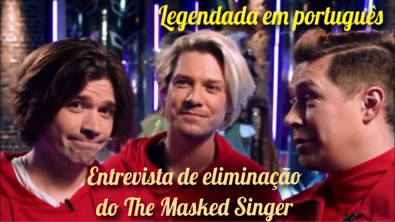Entrevista de eliminação do The Masked Singer | Hanson | Legendada em português