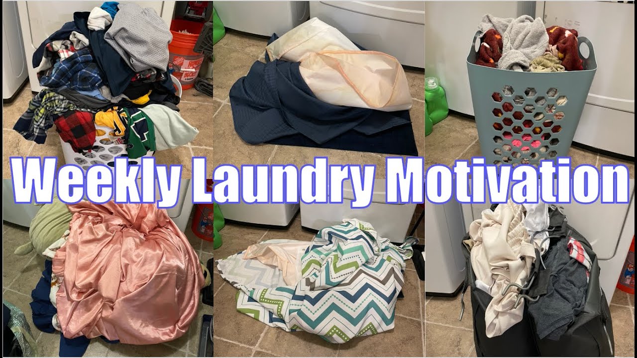 LET'S DO LAUNDRY TOGETHER | WEEKLY LAUNDRY MOTIVATION FOR A FAMILY OF 6 | WASH, DRY, FOLD, & REPEAT