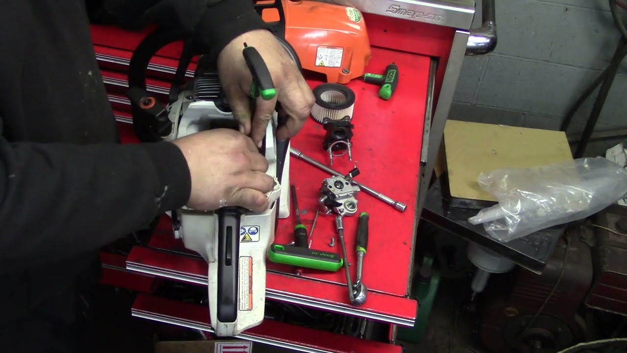Stihl ms 391 Teardown