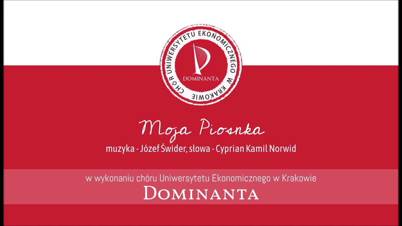 Moja piosnka - J. Świder