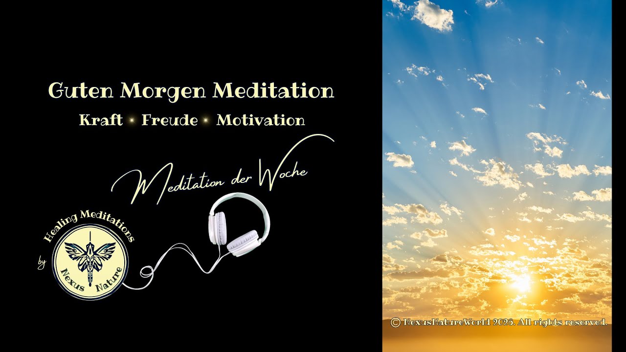 ✨ Meditation der Woche: Guten Morgen Meditation #Motivation