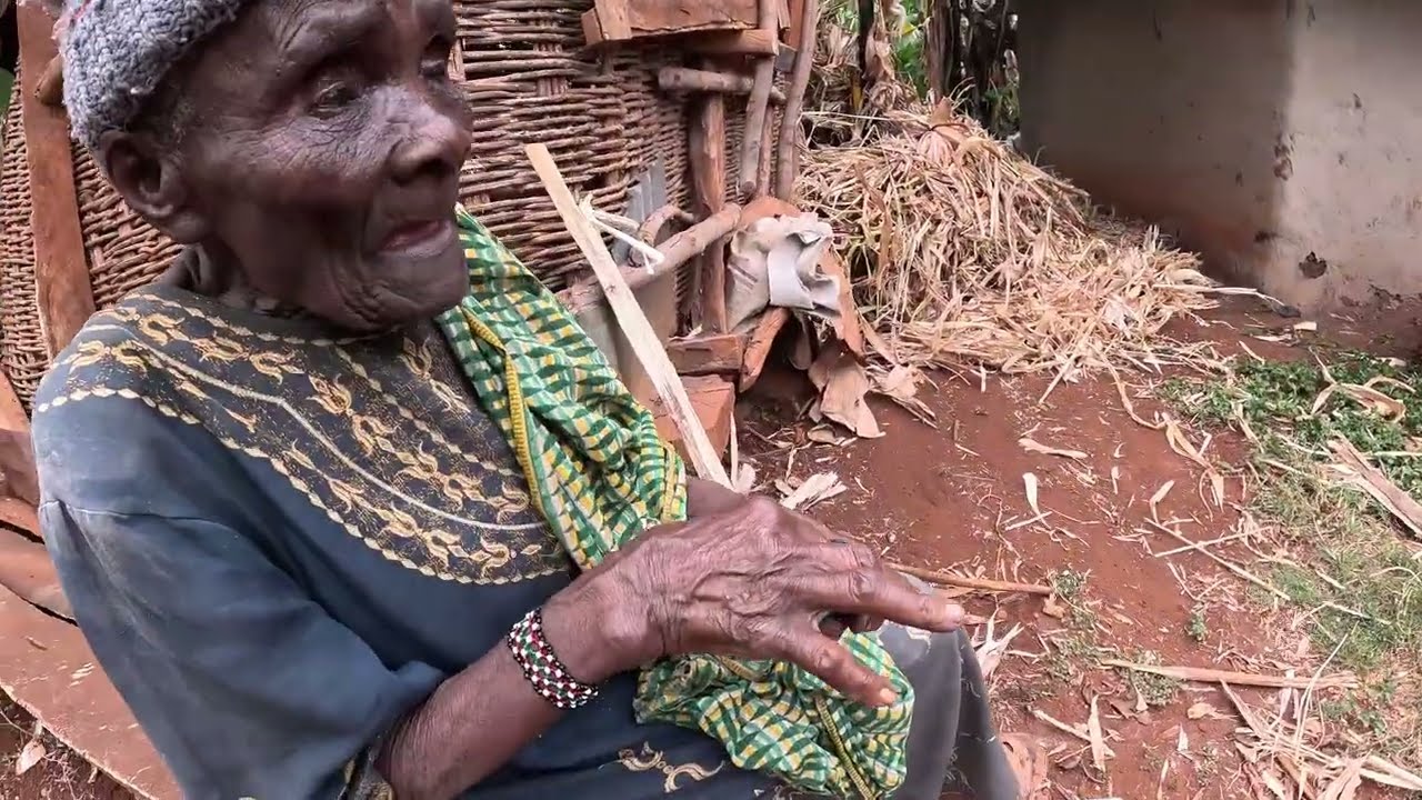 Helping Our Blind Grandma ❤️ Cleaning Her Home & Cooking Tripe | African Village Life