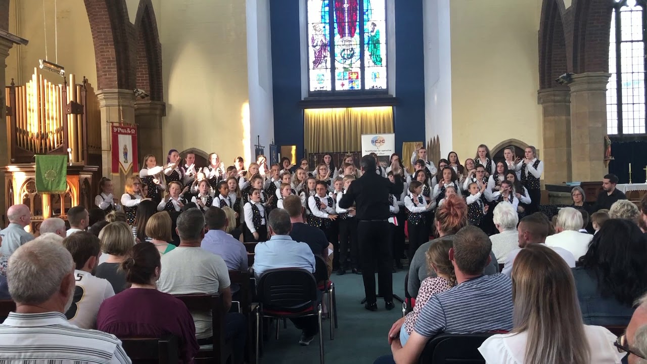 Can You Hear Me? Bob Chilcott performed by Scunthorpe Cooperative Junior Choir