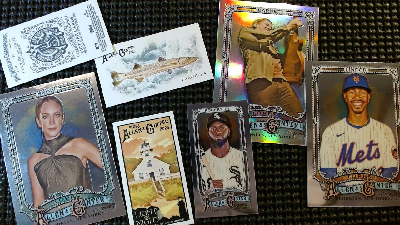 2025 Allen & Ginter blaster from Target part 1, warning blasters have been bad!