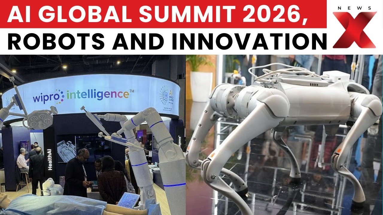 India AI Impact Summit 2026: Innovations, Robots, and AI for Society | NewsX