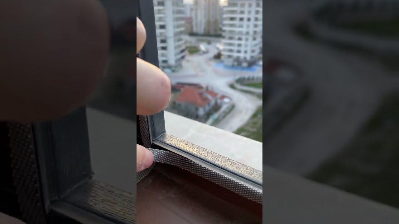 25 SANİYEDE Sineklik Kurulumu ve Uygulaması! Hazır Pencere Sinekliği 20 TL 