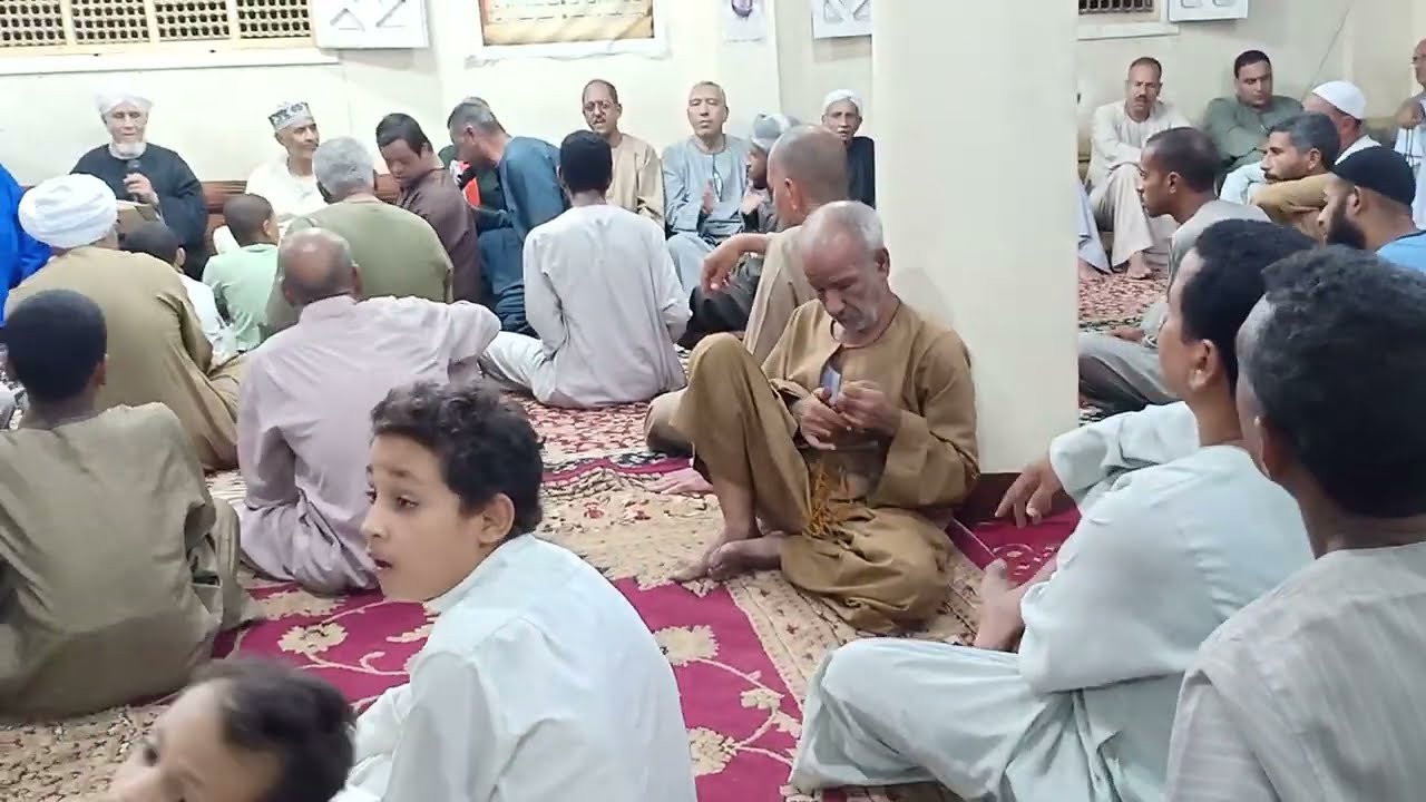صلى الله على المختار .. مجلس الجمعه 12/9/2025 .. ساحة النور المحمدى 🕌 بقفط
