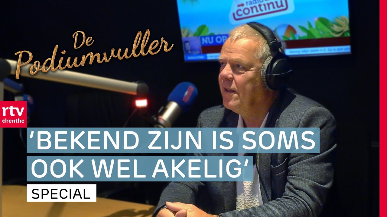 JAN vertelt op RADIO wat BEKENDHEID met zijn leven doet | De Podiumvuller #AFL2 | RTV Drenthe