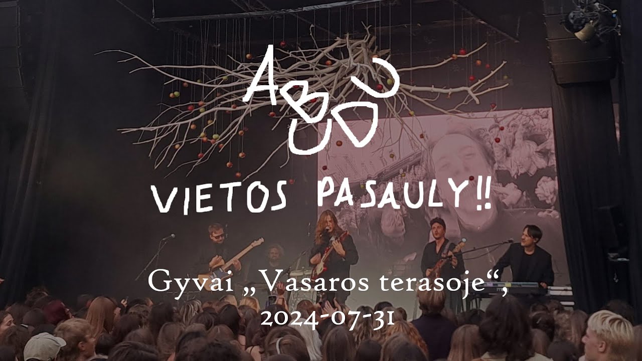 Abudu - gyvai, 2024-07-31, Vasaros terasa, Vilnius