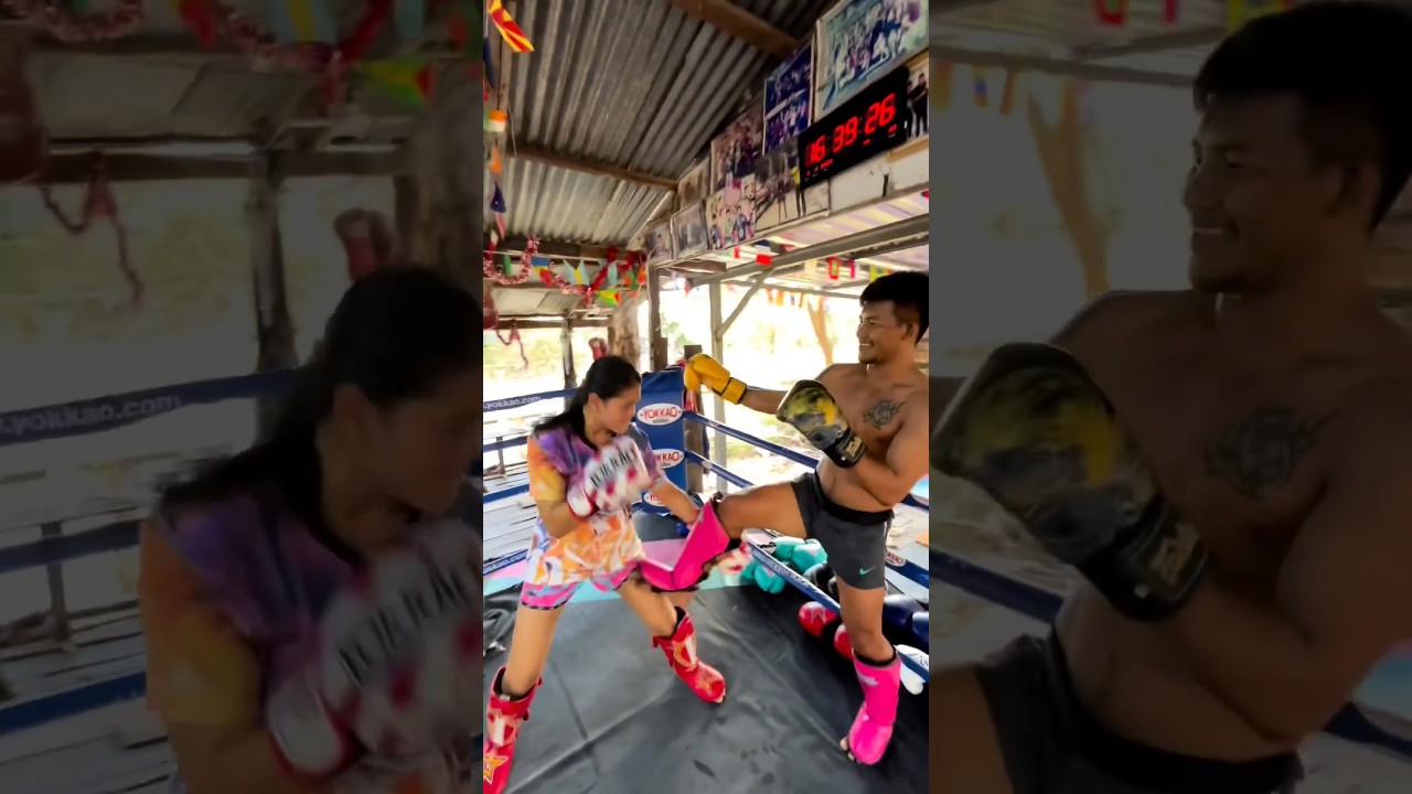 Rodtang And Aida Sparring
