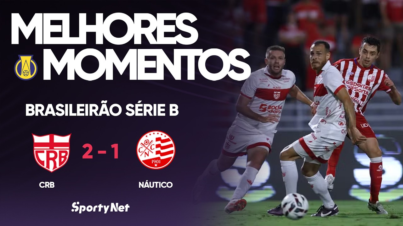 MIKAGOL SCORES, CRB BEATS N&Aacute;UTICO AND KEEPS THE MOMENTUM GOING! Highlights - CRB 2 x 1 N&aacute;utico