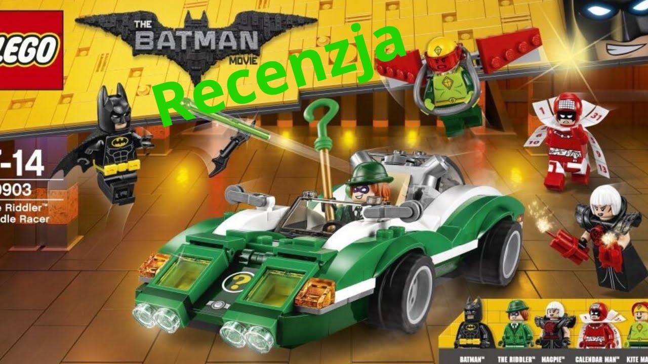 Lego Batman Movie Wyścigówka Riddlera 70903
