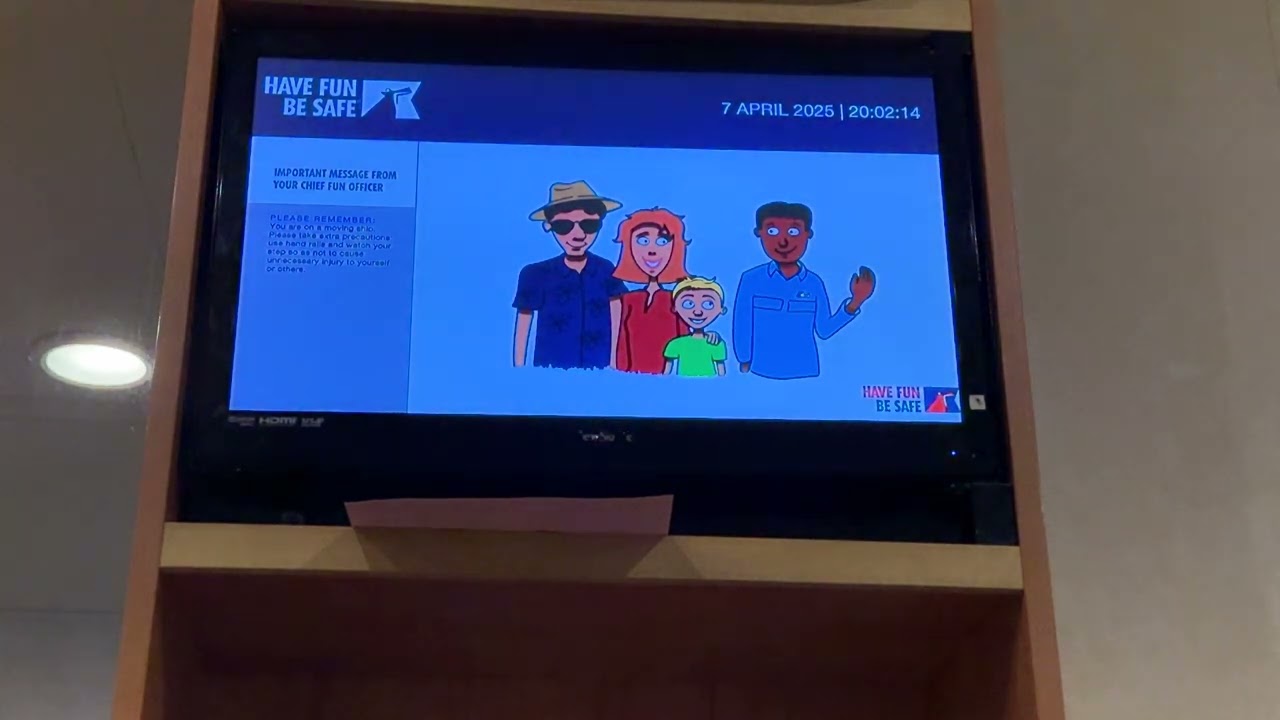 Carnival Cruise Lines Safety Briefing/Safe Travel Tips 2025