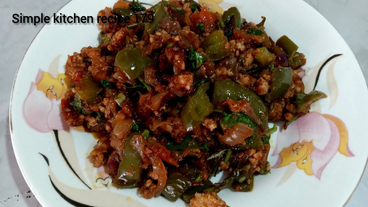 Sehri me banaye ye aasan si chilli keema recipe.keema recipe