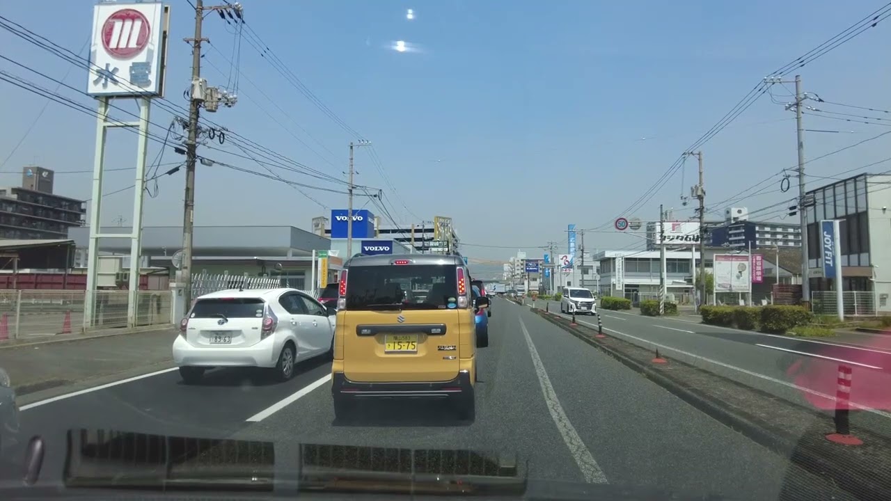 福山市南手城町から引野町東まで