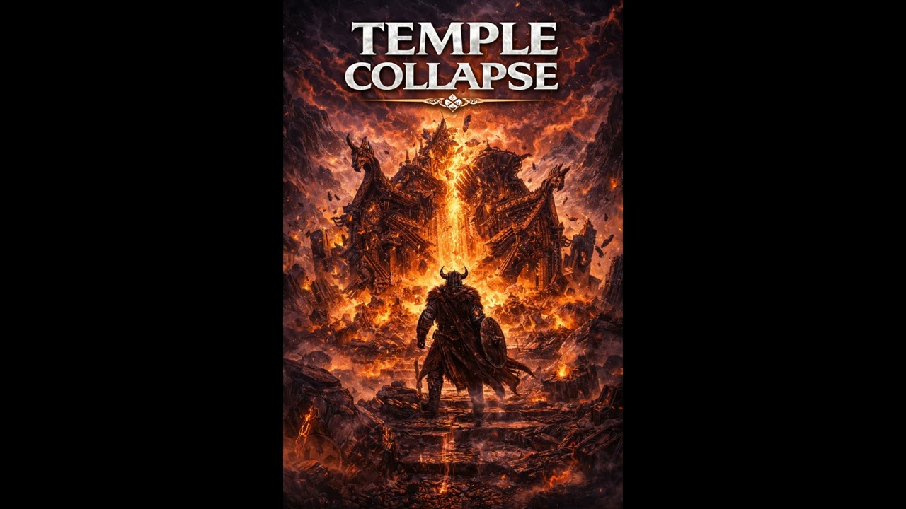 TEMPLE COLLAPSE 🏛️ Hardstyle × Hardtechno (155–160 BPM) | Dark Nordic Industrial