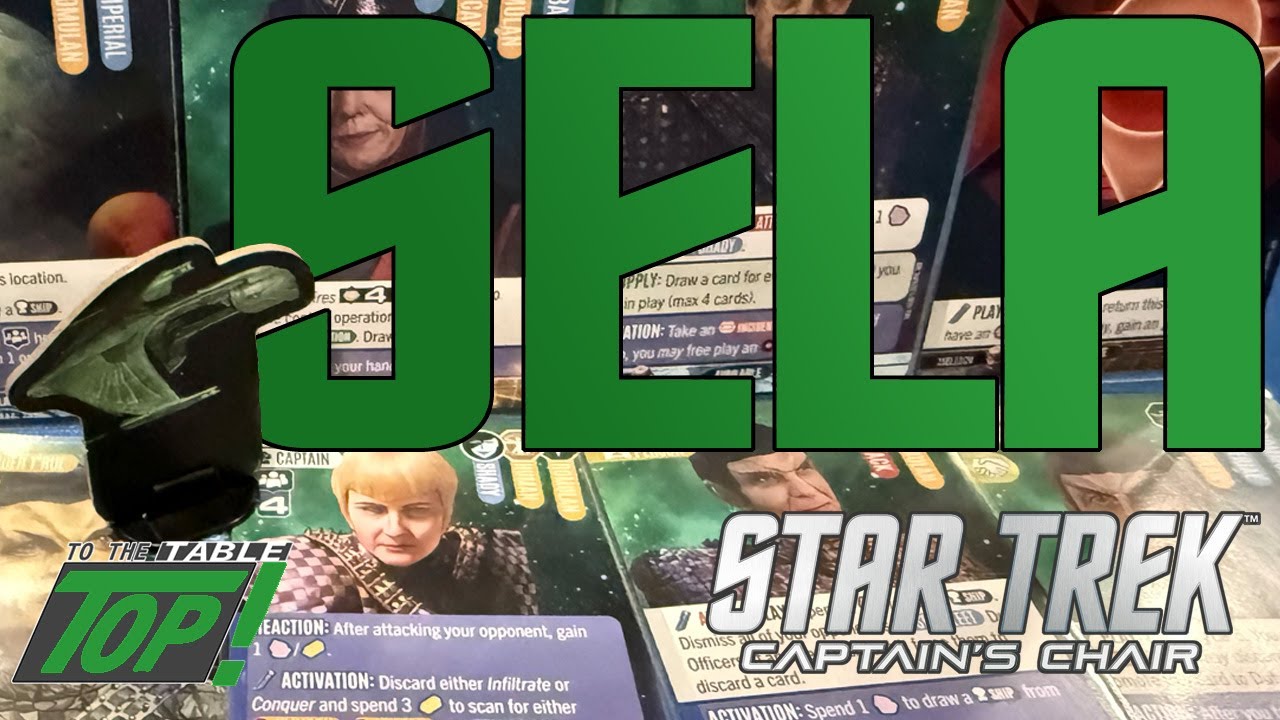 Sela - Star Trek Captain's Chair - Review