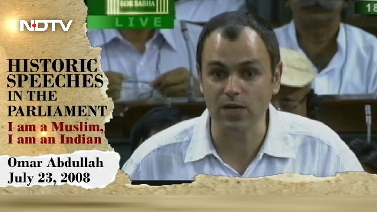 Watch: Omar Abdullah's 2008 
