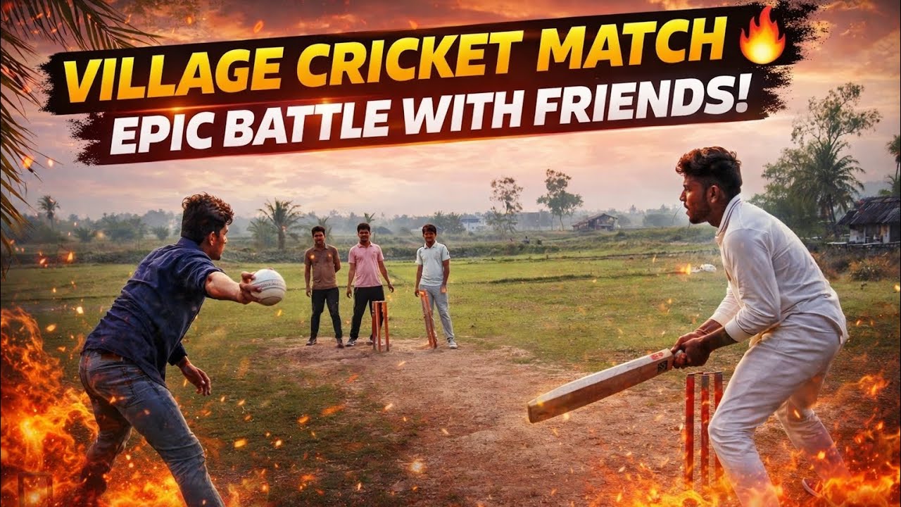 Gully Cricket but it feels like the World Cup Final! 🏆 #vlog #youtubevideo @Mamun Sahriar 