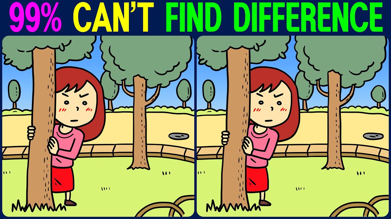 【Find the Difference】 99% can't find difference!