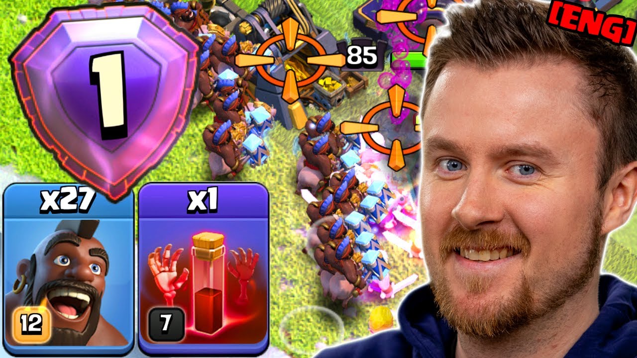 RANK 1 PLAYER STRATEGY after UPDATE | QC Hogs (Clash of Clans)