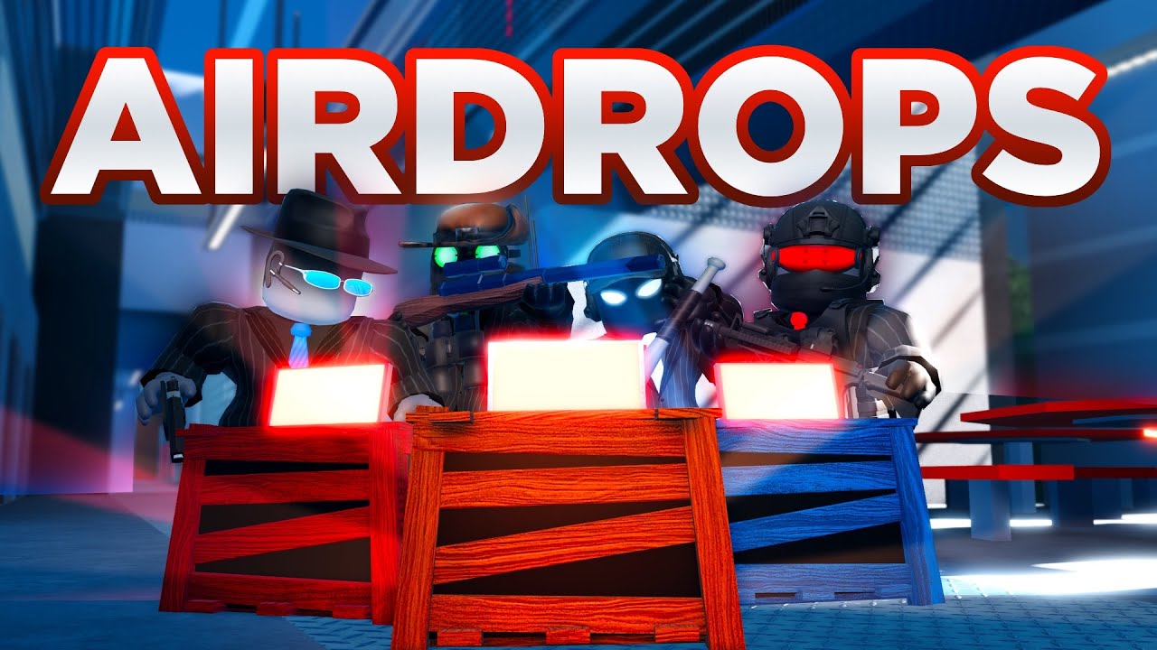 Ganging up on Airdrop NPCs in Roblox Jailbreak!