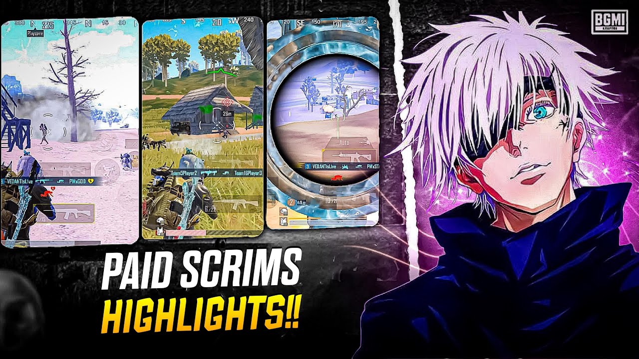 SOLO WWCD WITH 8 KILLS🔥| Paid Scrims Highlights 🔱| BGMI - PUBGMOBILE