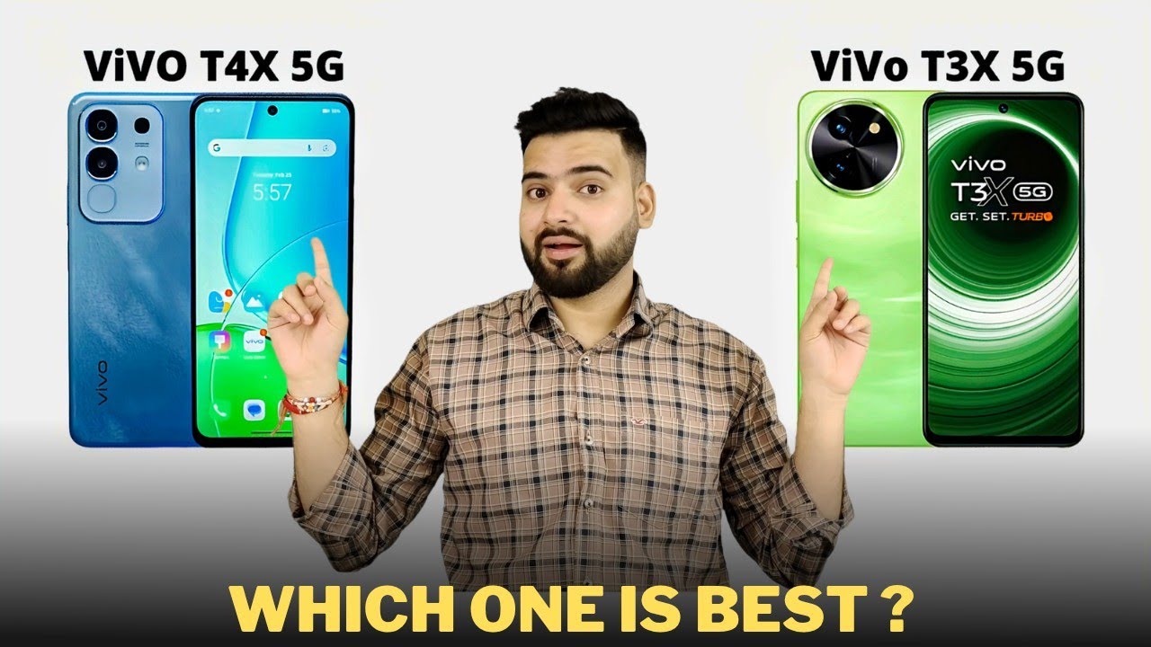 Vivo T4x vs Vivo T3x - Full Comparison | Which One is Best ??🤔