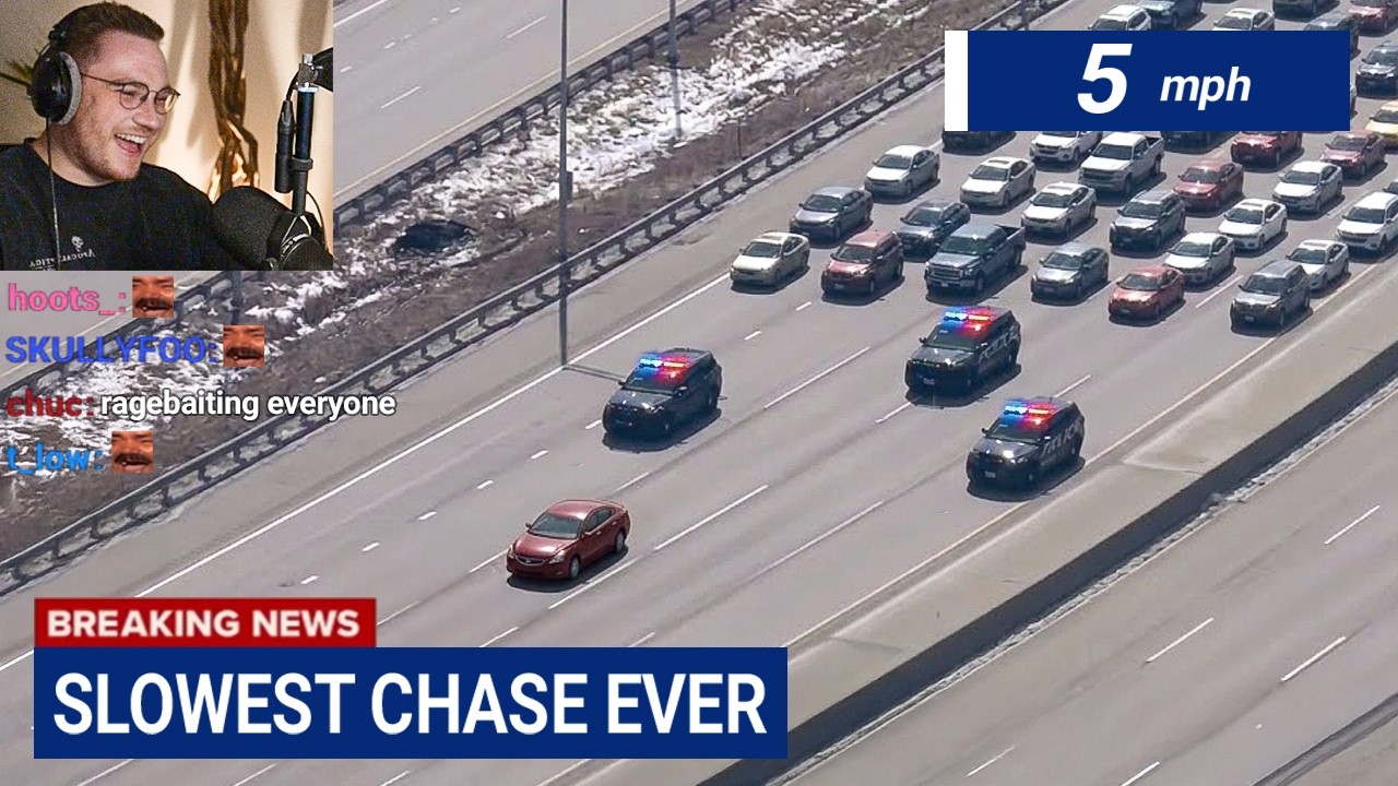 ohnepixel Can't Stop Laughing at Police Getting Ragebaited During Chase