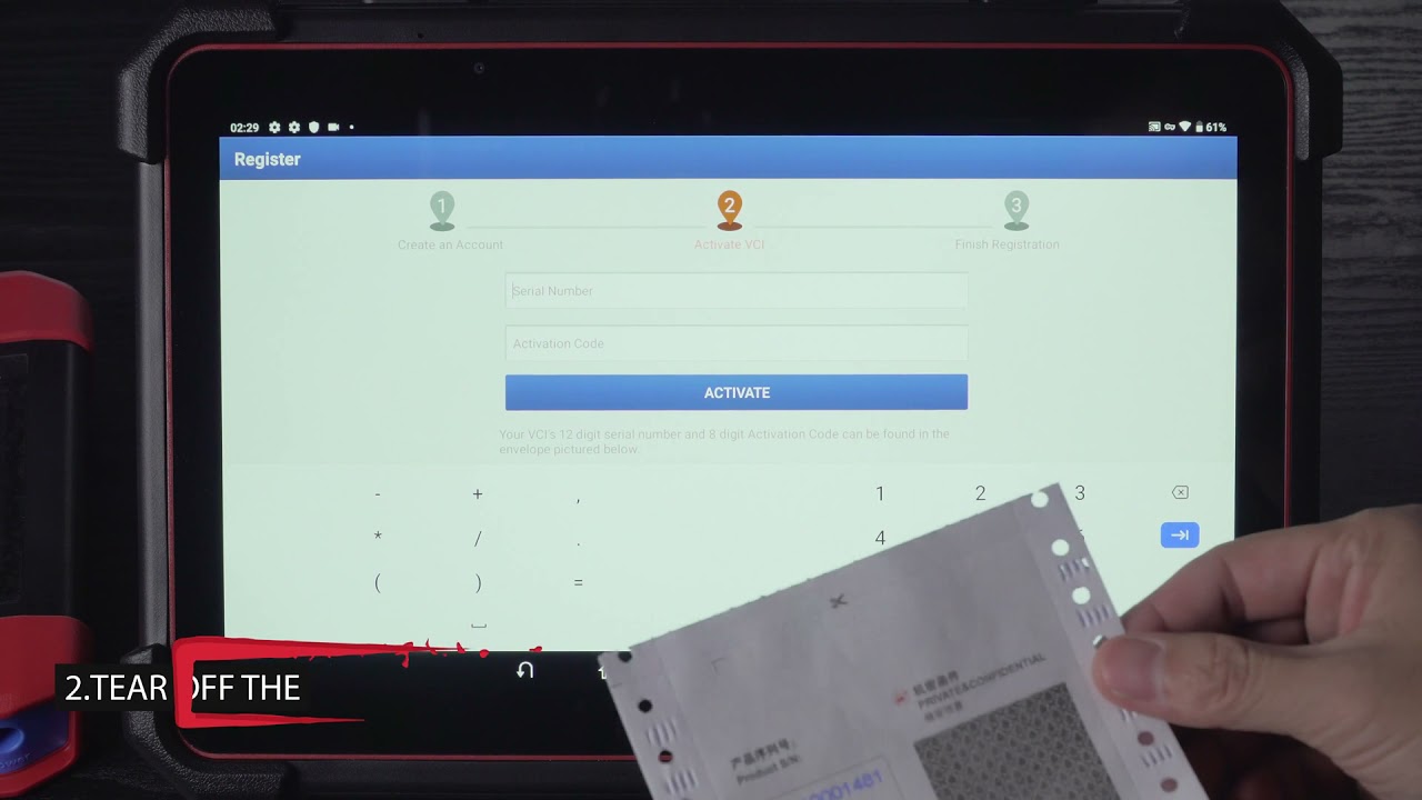 Launch X431 Pad 7 Manual: Activation Equipment and Download Software - obdiitool.co.uk