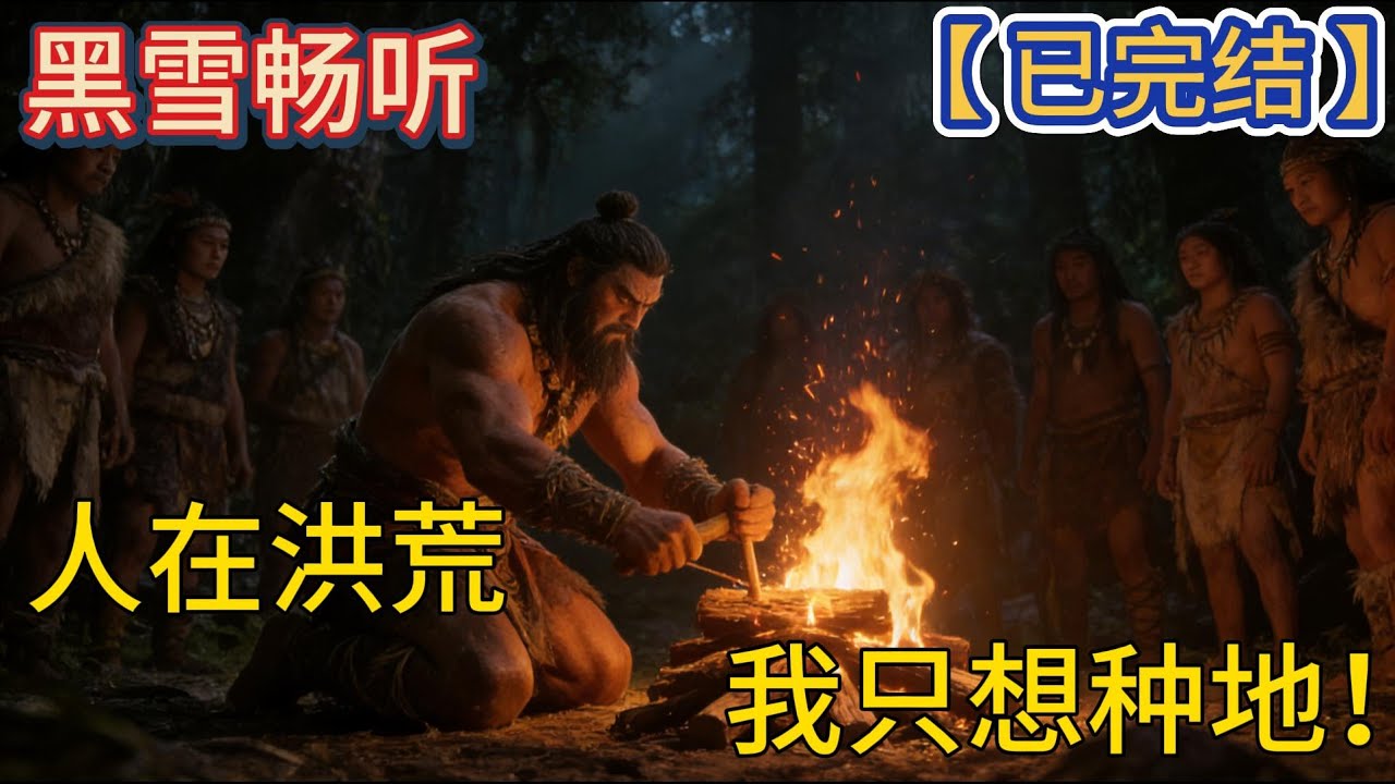 【已完结】🔥《人在洪荒，我只想种地！》🔥  #爽文 #仙侠 #穿越 #玄幻 #热血 #洪荒 #一口气看完 #有声小说