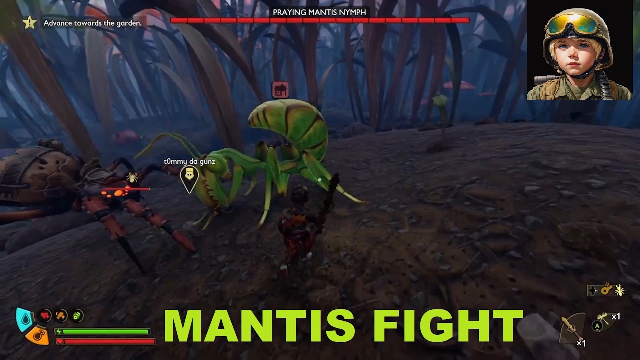 Grounded 2 Toxic Tangle. 16 Year Old Phenom Goes Mantis Hunting ft. Adambombsquad
