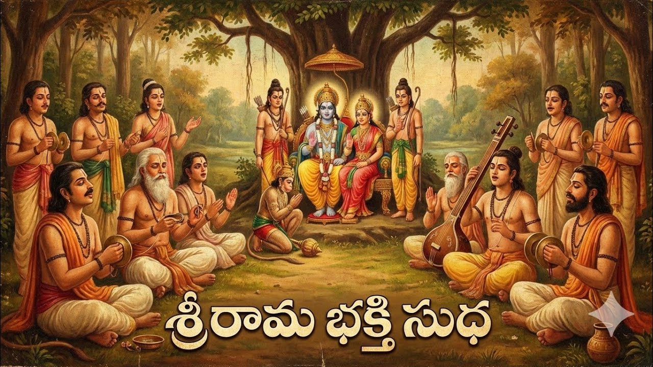 Sree Rama Nama Smaranam | Heart Touching Telugu Rama Bhajan | Devotional AI
