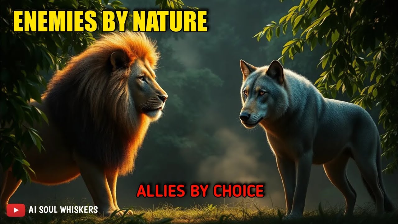 Lion 🦁 vs Wolf 🐺 | Dushmani Se Dosti Tak | Emotional Jungle Story