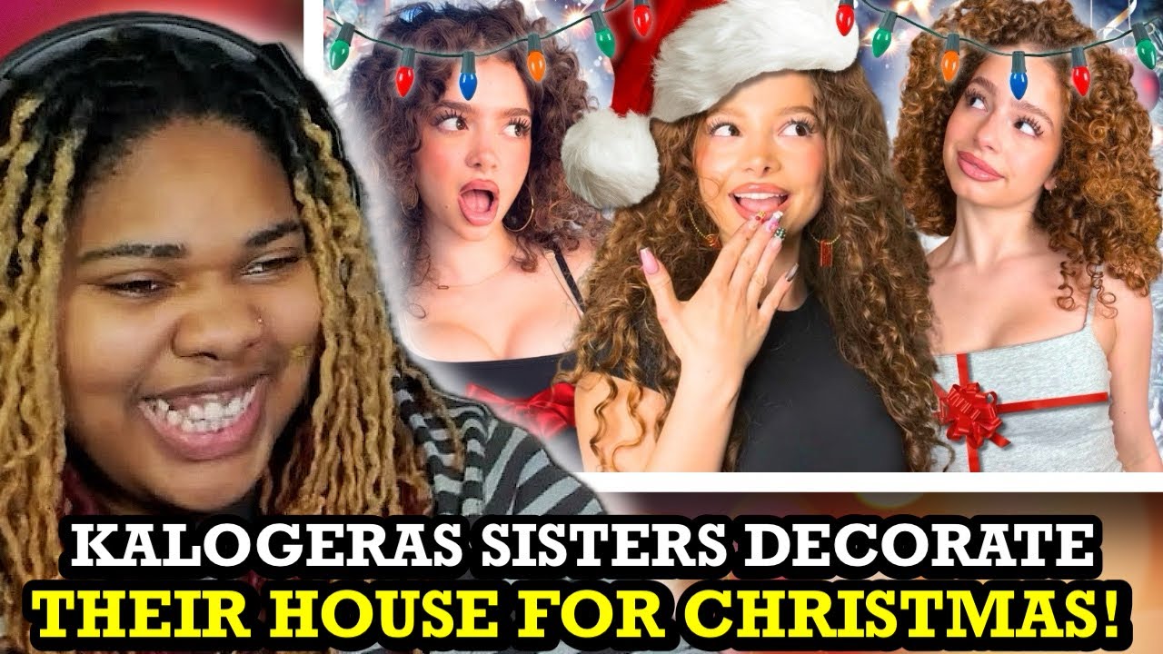 Kalogeras Sisters DECORATE THEIR HOUSE FOR CHRISTMAS!