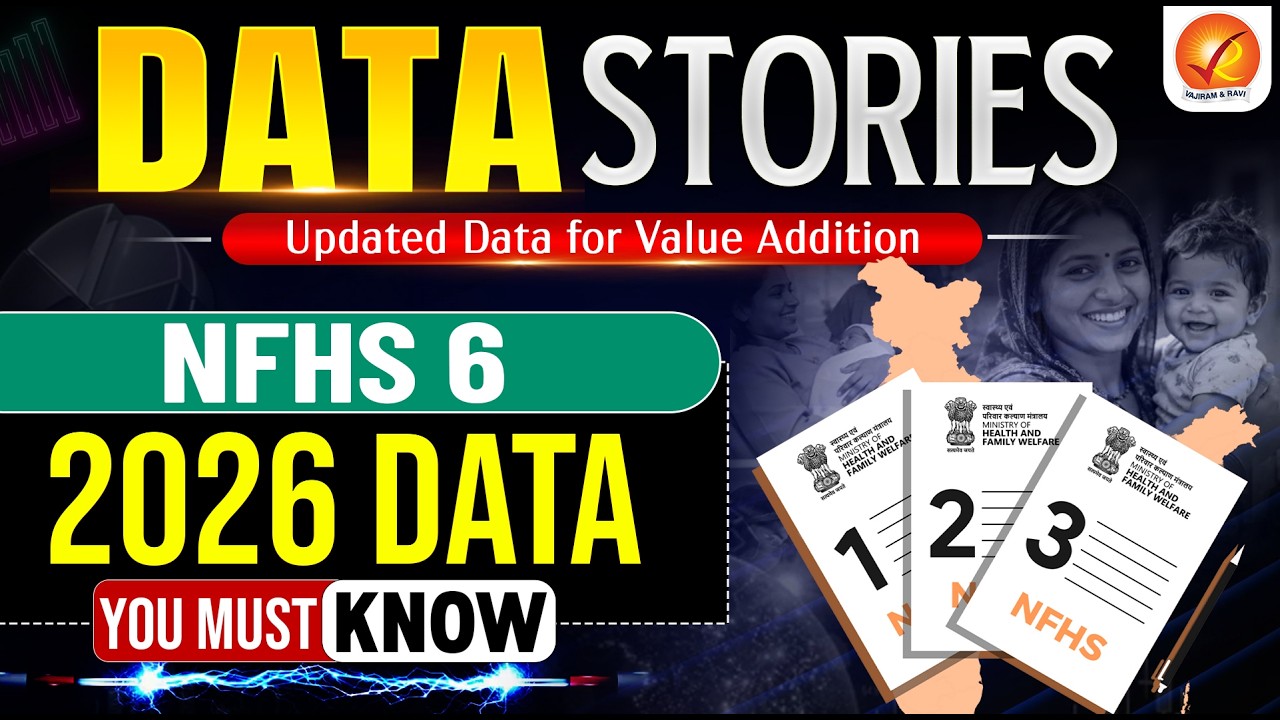 NFHS-6 Data Stories | Most Important Statistics for UPSC Mains 2026